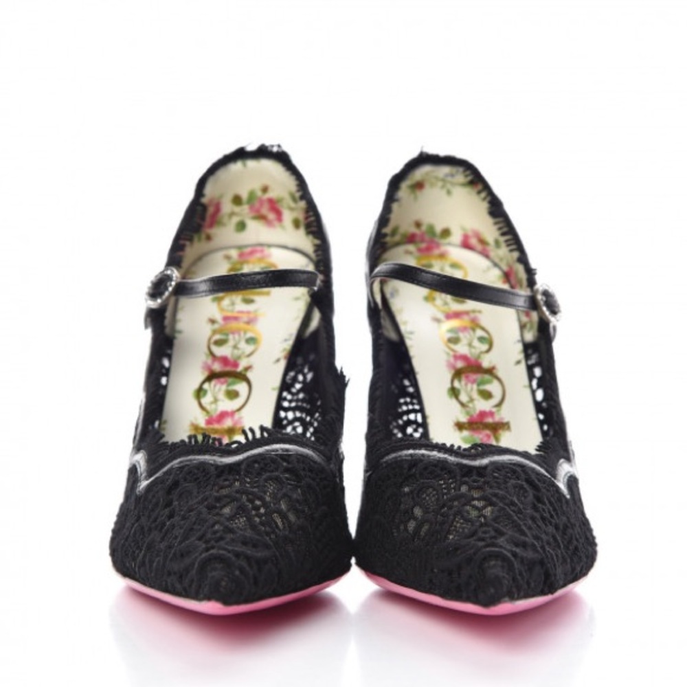 Gucci Lace Virginia pumps - Picture 2 of 10